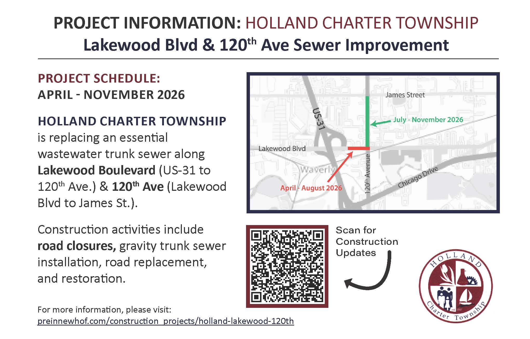 Lakewood Blvd 120th Ave Sewer Improvement