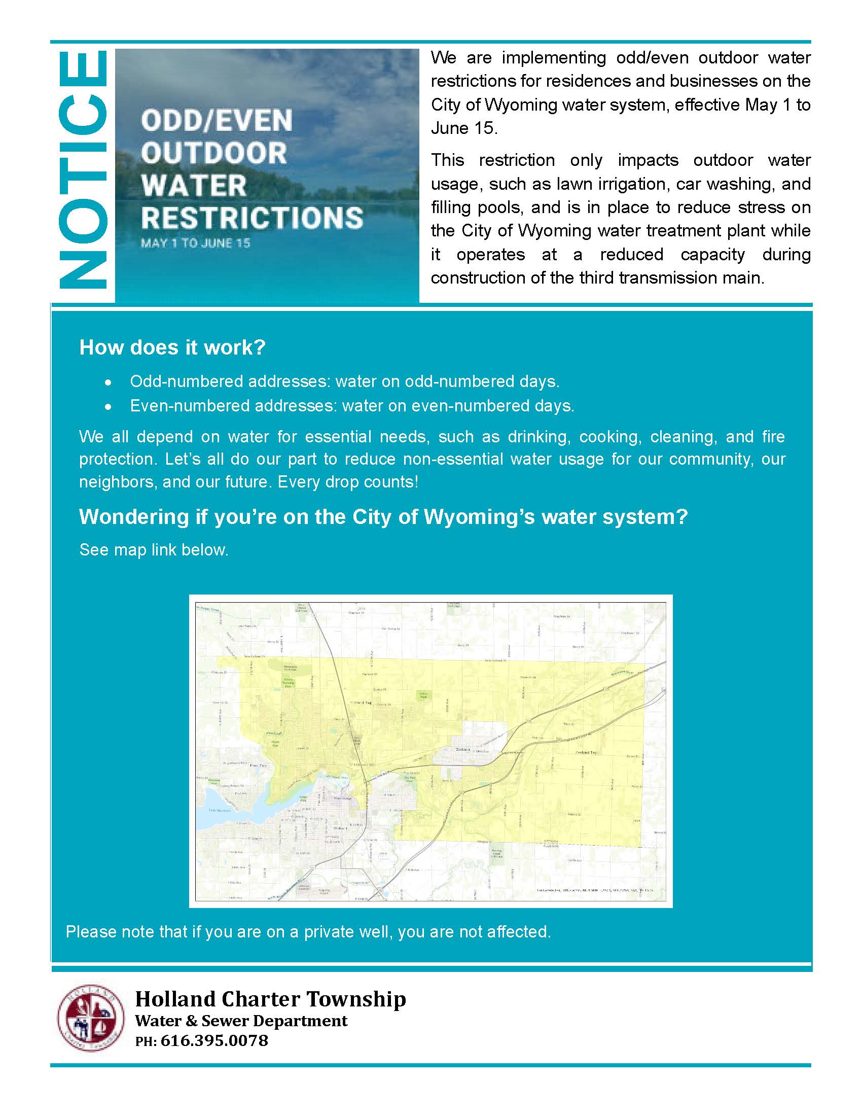 2026 ODD EVEN OUTDOOR WATER RESTRICTIONS website